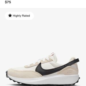 NIB Nike Waffle Debut Women’s 8 sanddrift/black-phantom-white